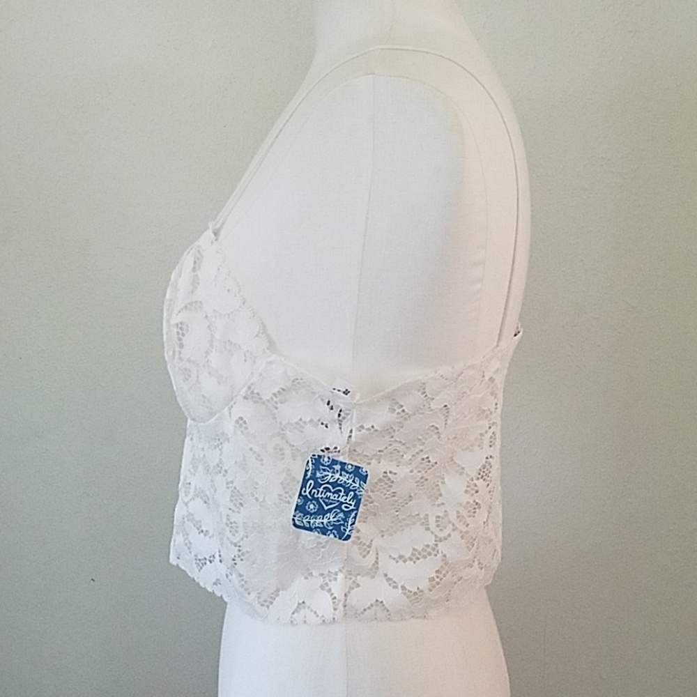 🆕 Free People Intimately Lacey Lace Brami - Picture 6 of 6